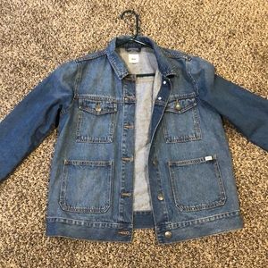 vans denim jacket! size medium :)